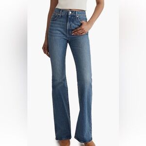 Madewell The Perfect High Waist Flare Jeans (Kilmer Wash)